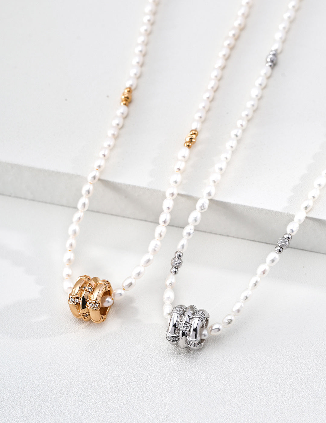 Pearl Lucky Charm Necklace