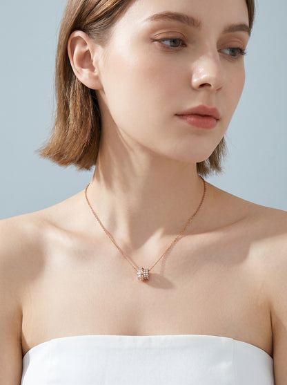 Lucky Sparkle Pendant Necklace